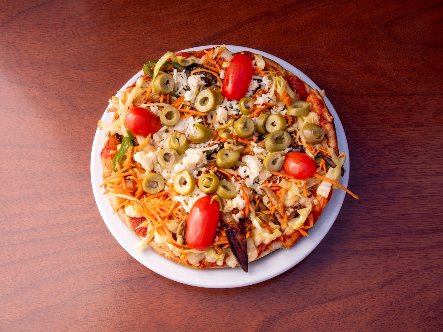 PIZZETA  INTEGRAL VEGETALES SALTEADOS XUND. LISTA PARA COMER
