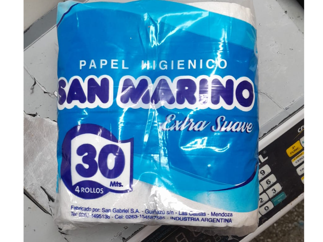 Papel higiénico x30m San Marino suave