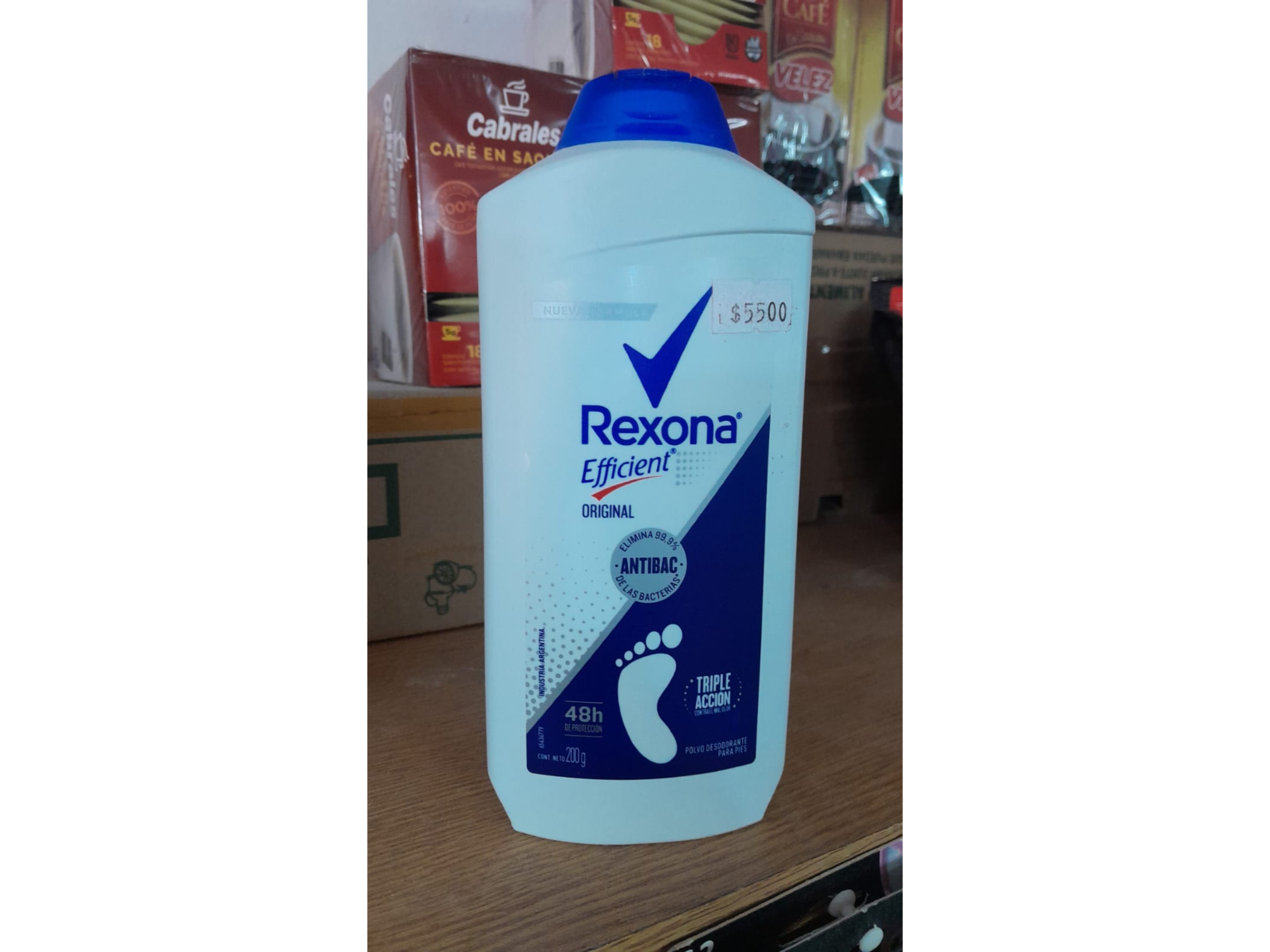 Talco Rexona efficient