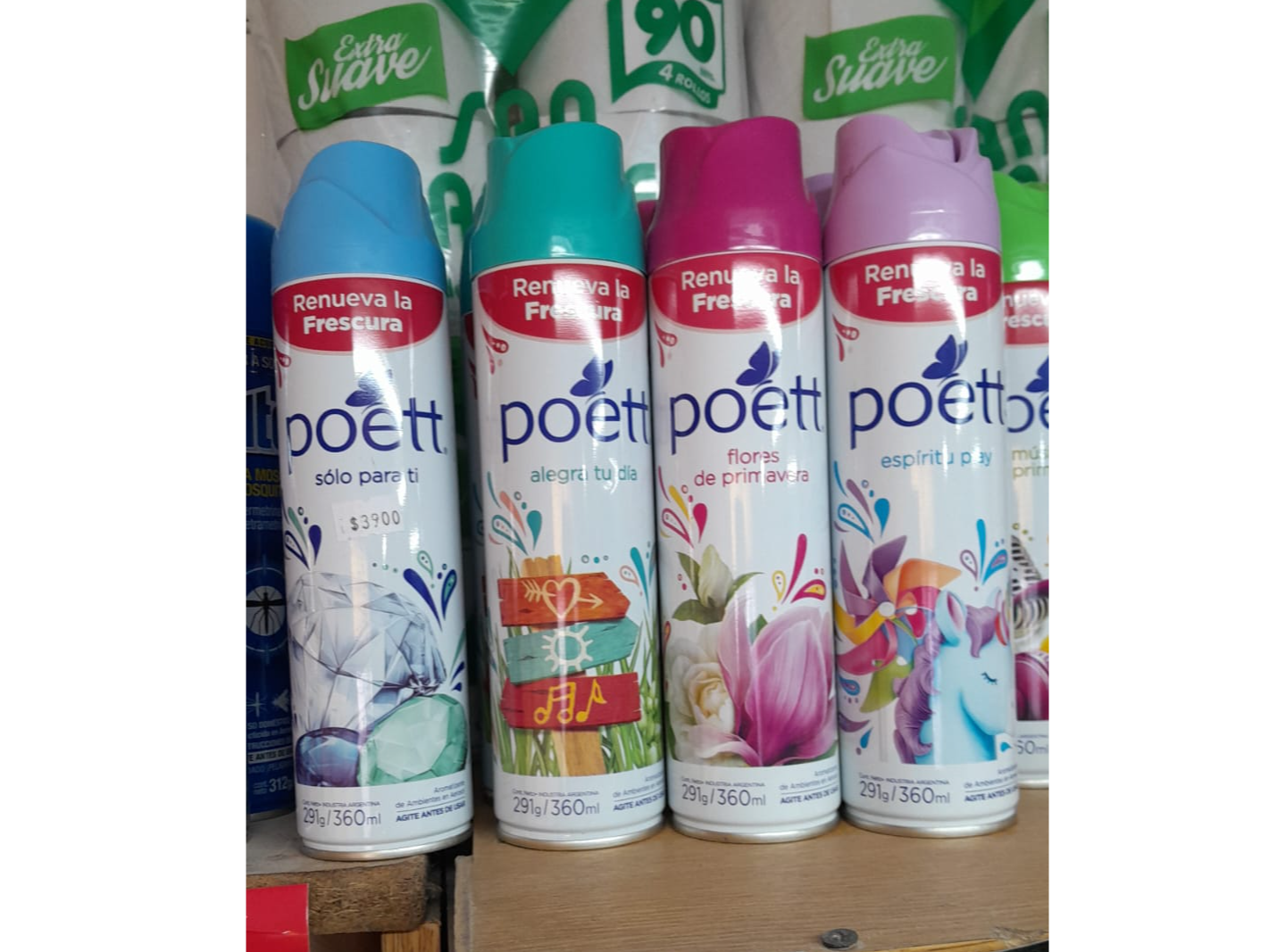 Desodorante Poett aerosol