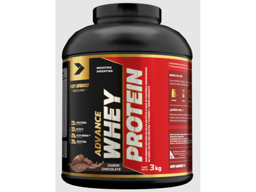 ADVANCE Whey Protein 3 Kg Sabor Chocolate - BODY ADVANCE
