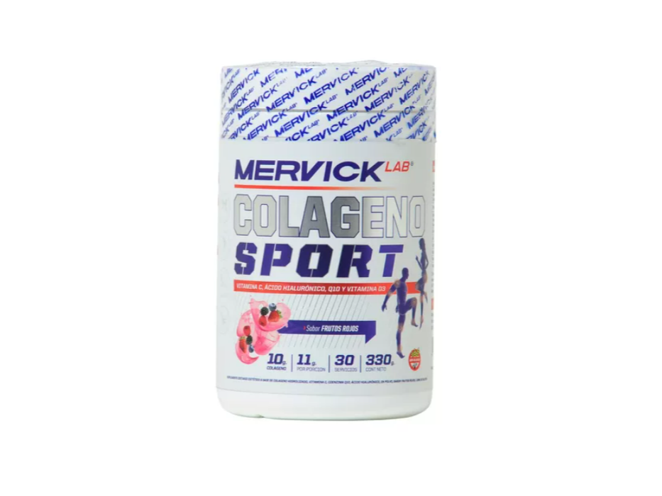 Colageno Sport Sabor Frutos Rojos 330g - MERVICK LAB