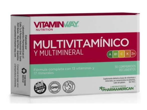 MULTIVITAMINIC VITAMIN WAY CPRX30