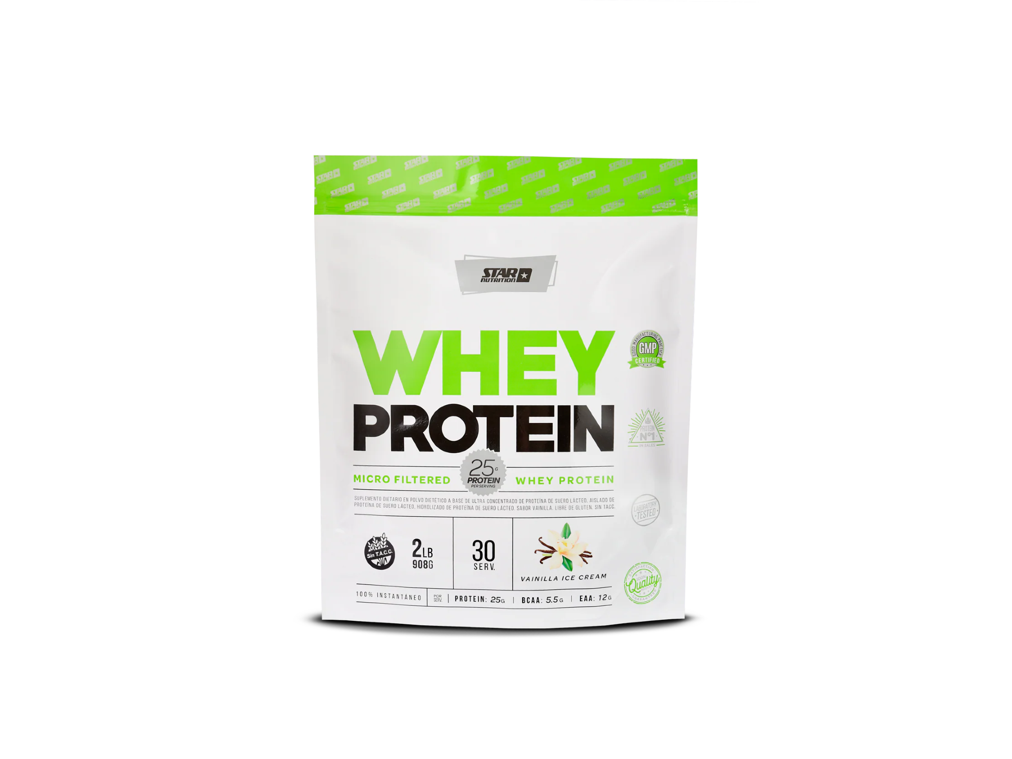 Whey Protein  (doypack) 2 LB FRUTILLA- STAR
