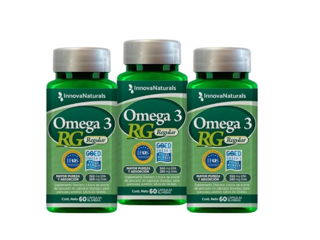 COMBO X3 Omega 3 Regular (360 EPA + 240 DHA) x60 Capsulas
