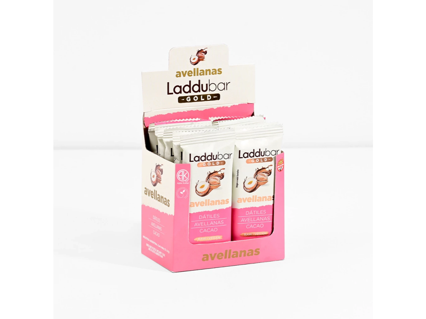 LADDUBAR GOLD AVELLANAS X12