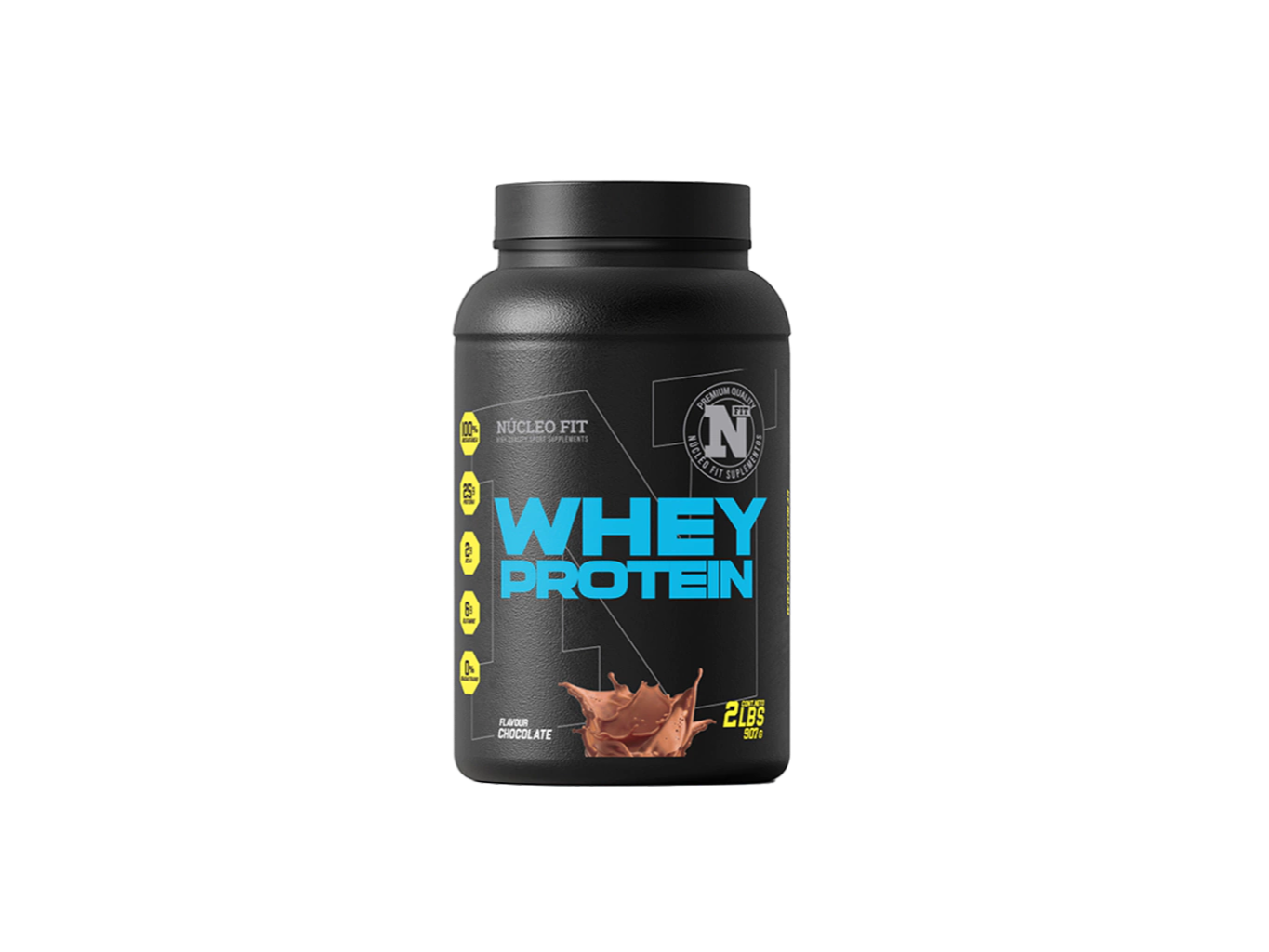 WHEYPROTEIN  - 2Lbs / 906g - CHOCOLATE