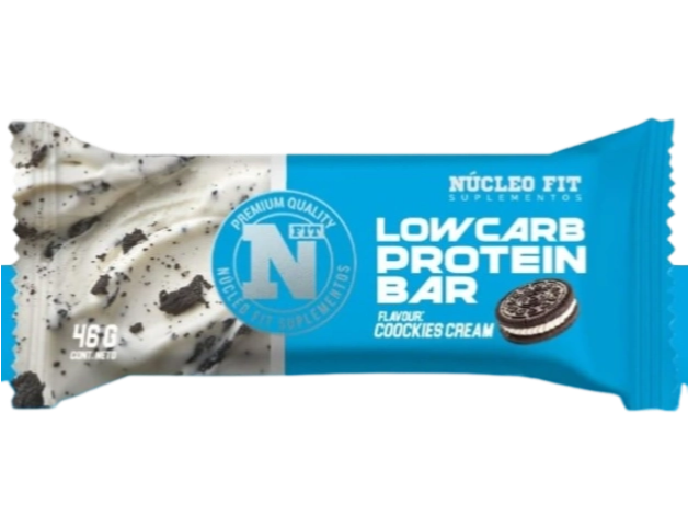 BARRITAS LOW CARB NUCLEO FIT - X46G - COOKIES AND CREME