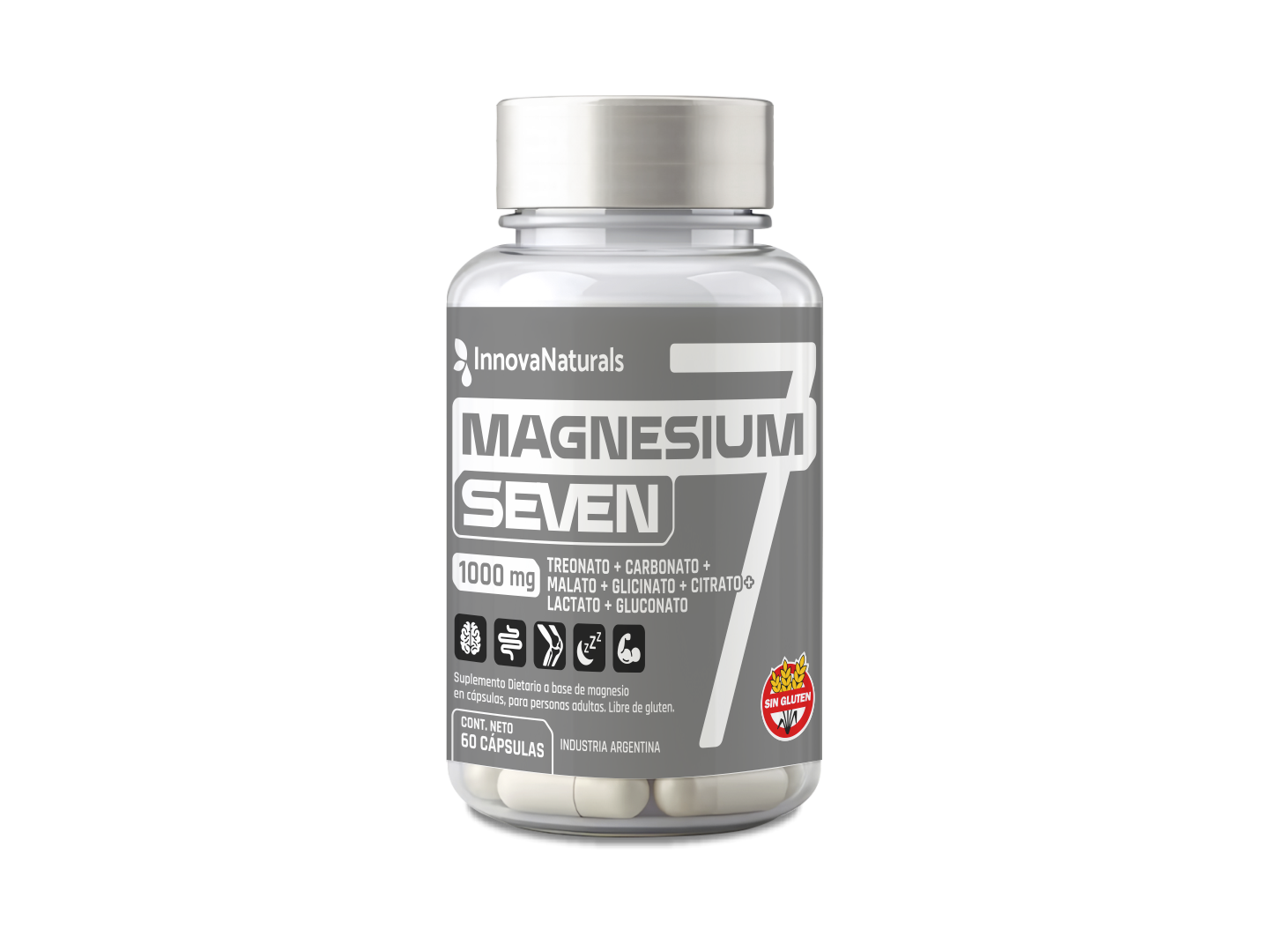 Magnesio Seven x60 Capsulas