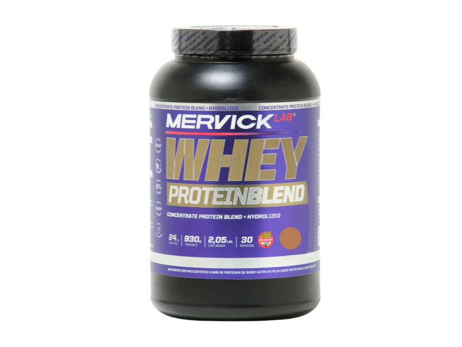 Whey Protein Blend sabor Dark Chocolate 930g - Mervick LAB