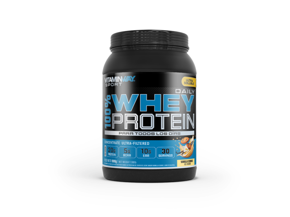 DAILY 100% WHEY PROTEIN 900GR de World Protein MAYORISTA