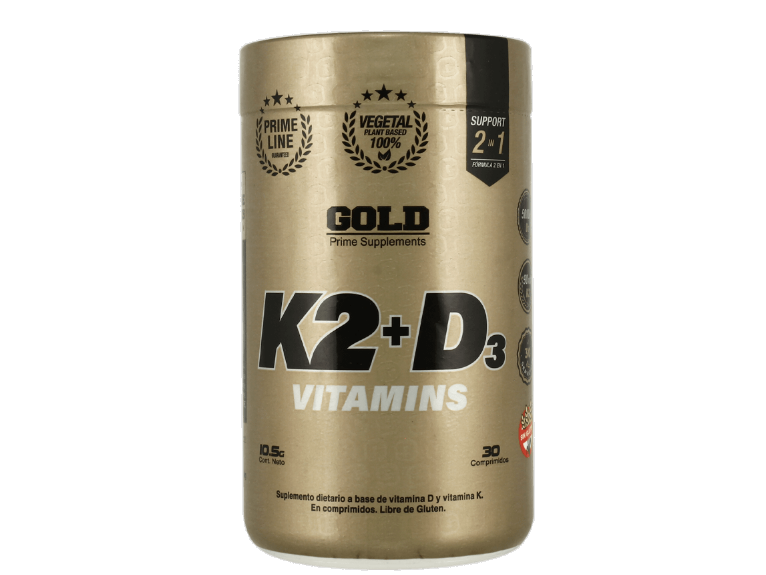 K2 + D3 Vitamina 30 comp - GOLD NUTRITION