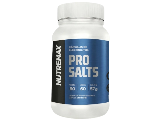Sales y Electrolitos Pro Salt x60 caps - NUTREMAX