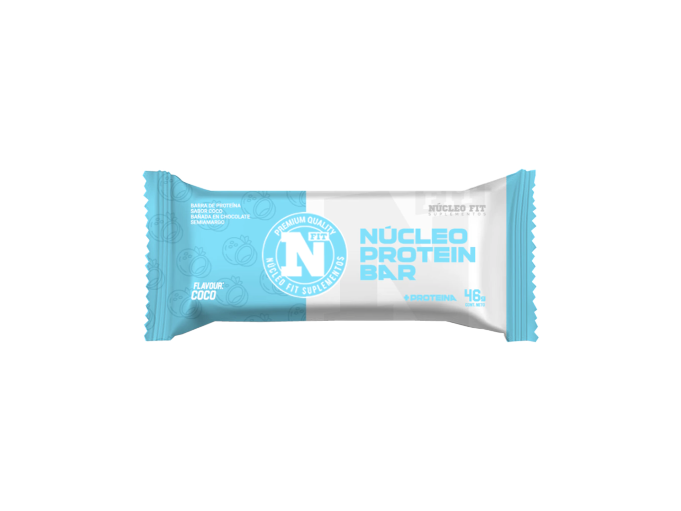CAJA Nucleo Bar Protein Coco 12 unid