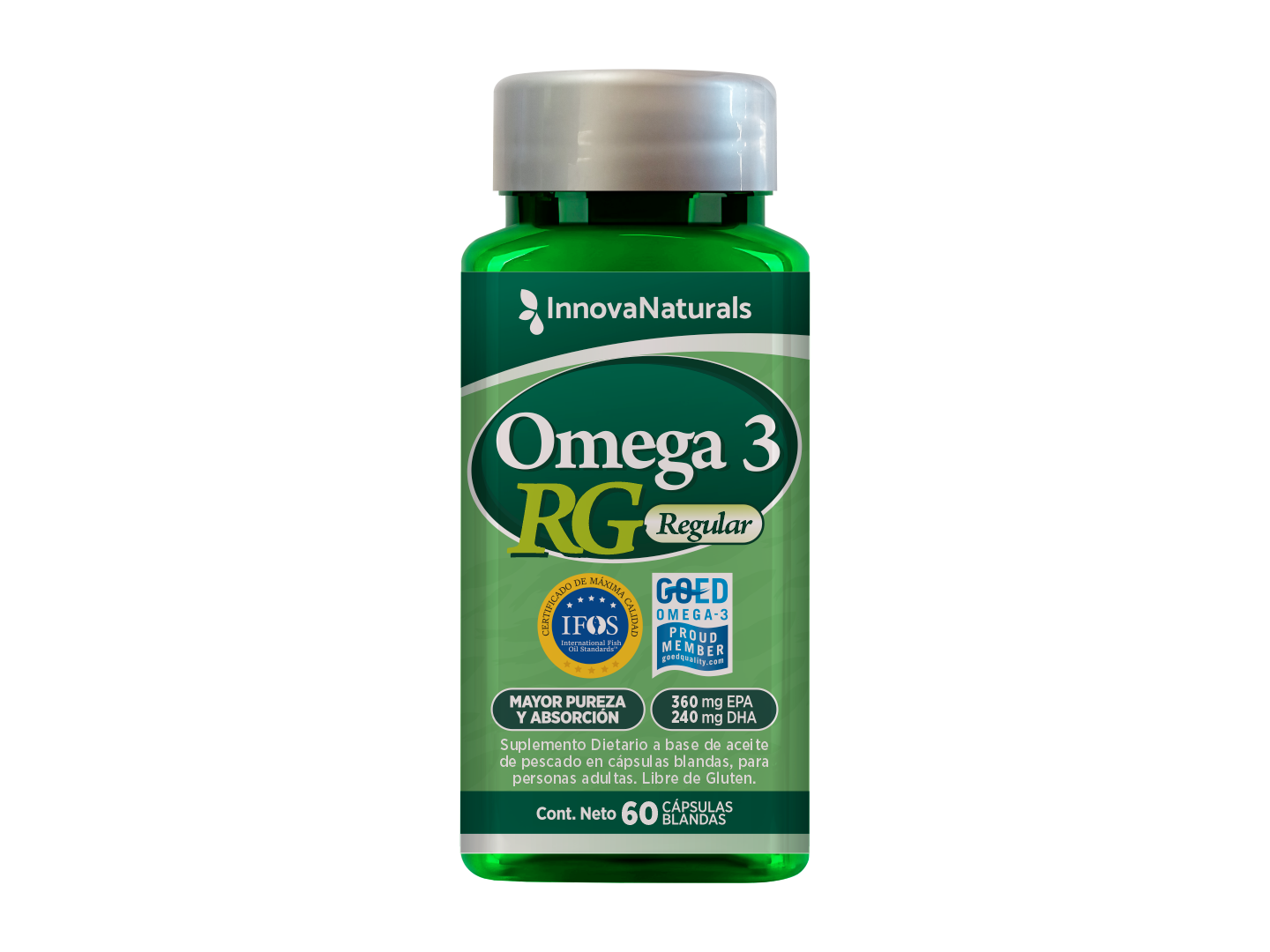 Omega 3 Regular (360 EPA + 240 DHA) x60 capsulas