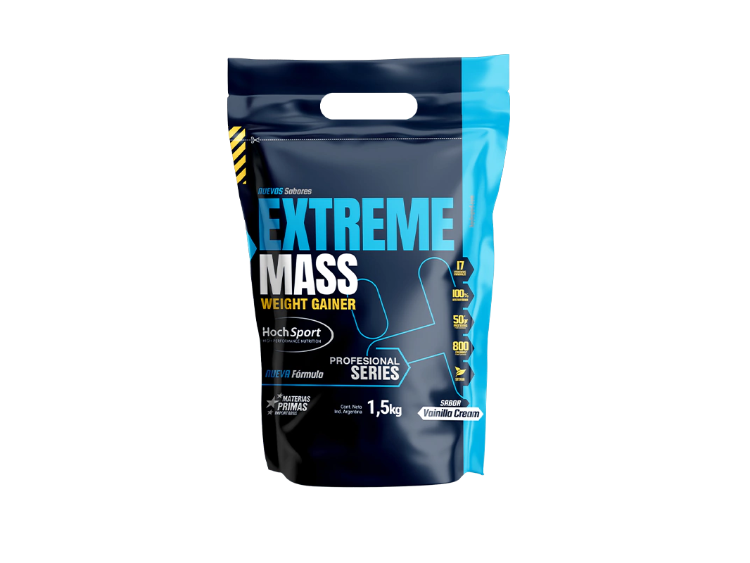 EXTREME MASS Gainer - 1,5 kg - Vainilla