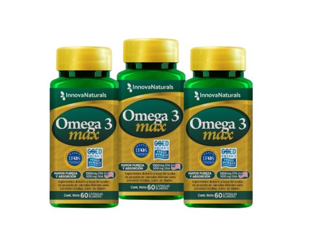 COMBO X3 Omega 3 Max (1000 EPA + 500 DHA) x60 Capsulas