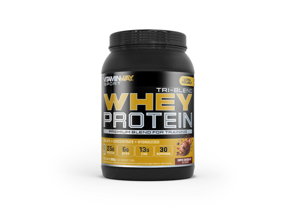 TRI BLEND WHEY PROTEIN SABOR CHOCOLATE 990GR
