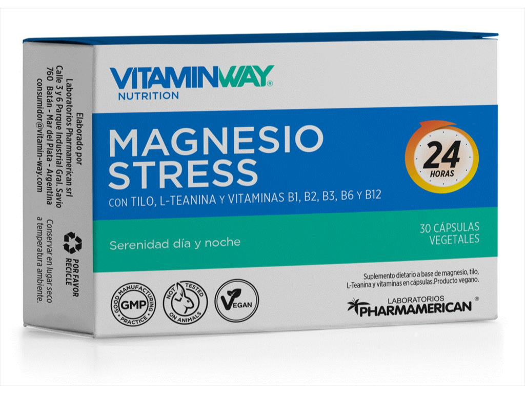 MAGNESIO STRESS VIT.WAY CAP X 30