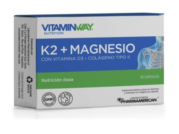 K2+MAGNESIO VIT.W CAP X30