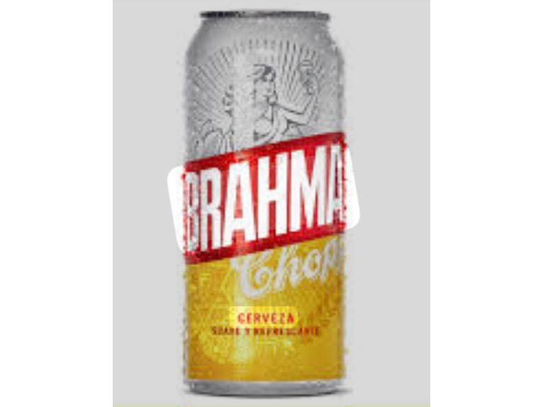 Cerveza Lata Chop BRAHMA 354cc