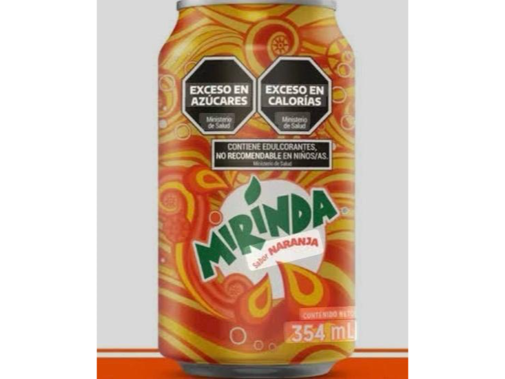 Lata Mirinda 354cc