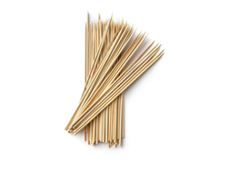 Palitos brochete x 5 paq