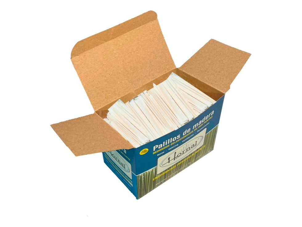 Palillos ensobrados x 3000unid