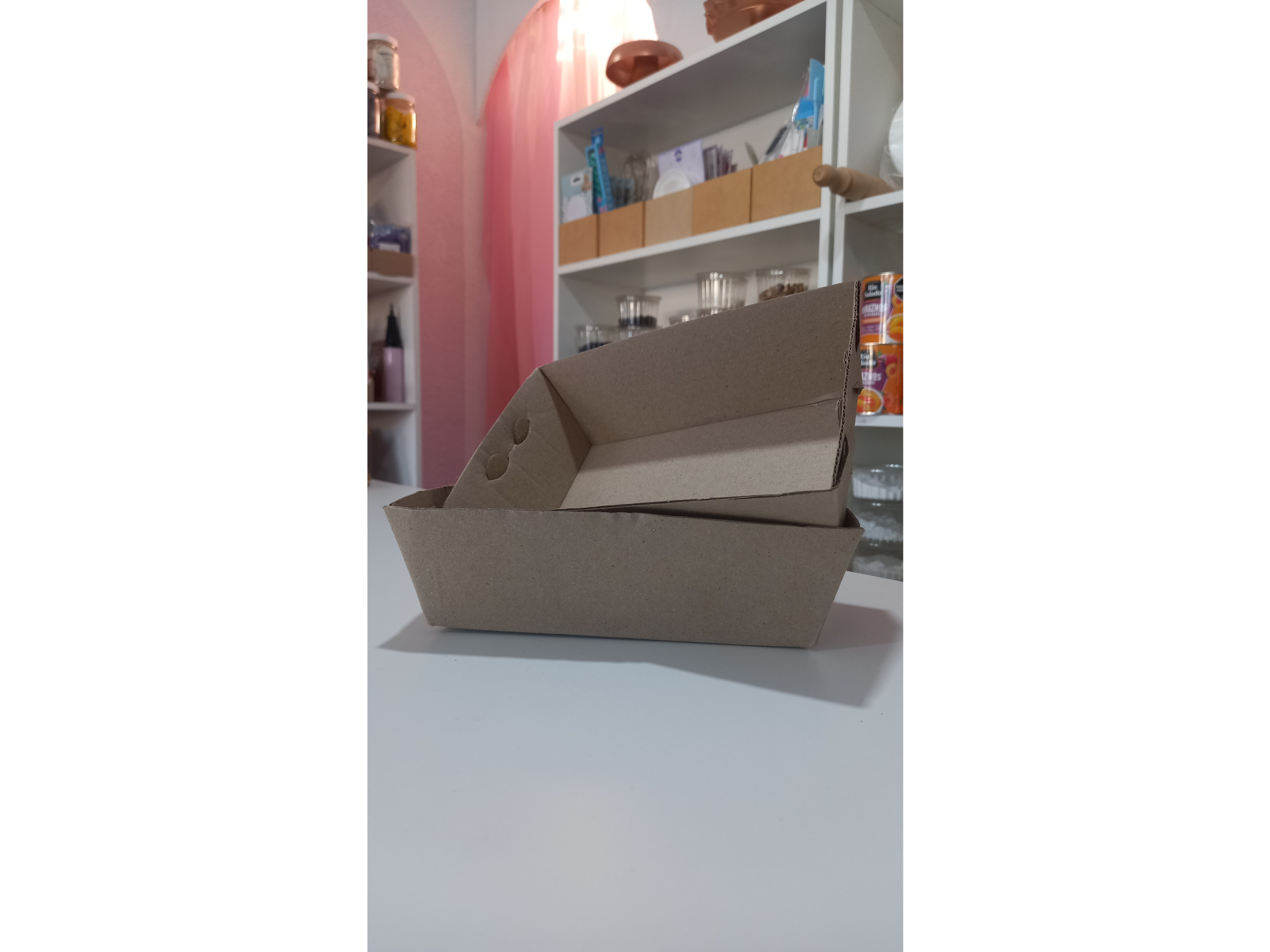 Bandeja food truck corrugado x 50