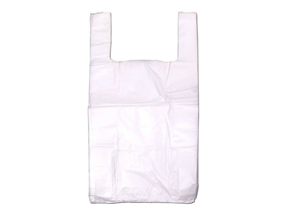 BOLSA CAMISETA MUNDIMAX BLANCA 40X50