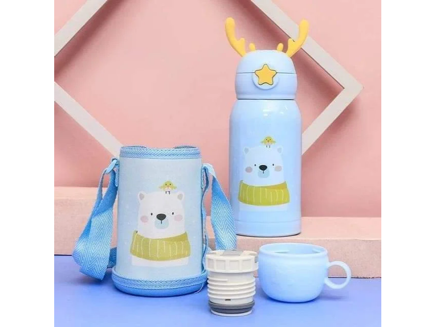 BOTELLA TÉRMICA ACERO INOXIDABLE INFANTIL 500ML