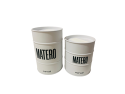 Juego Latas Tambo Línea Matero Blanco