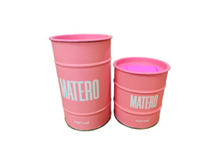 Juego Latas Tambo Línea Matero Rosa