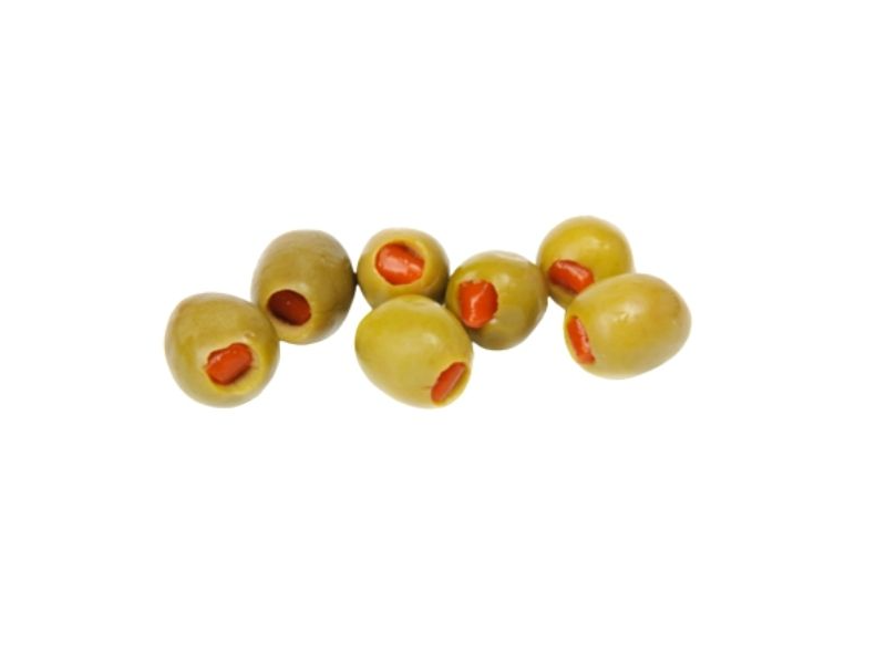 Aceitunas rellenas con Morron
