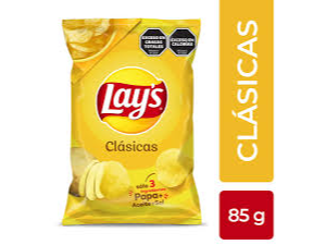 Lays Clasicas de 85gr