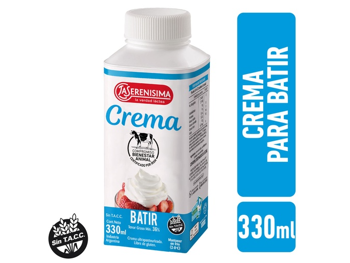 Crema de batir 330ml