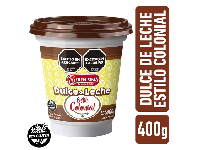 dulce de leche colonial 400gr