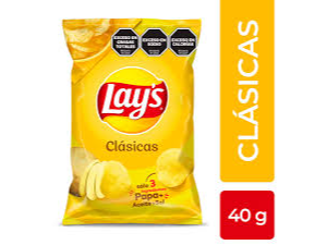 Lays Clasicas de 40gr