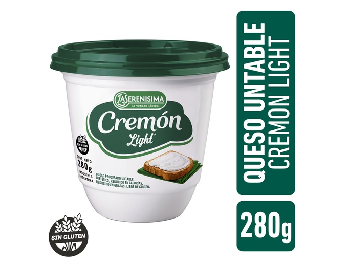 cremon light untable de 280gr