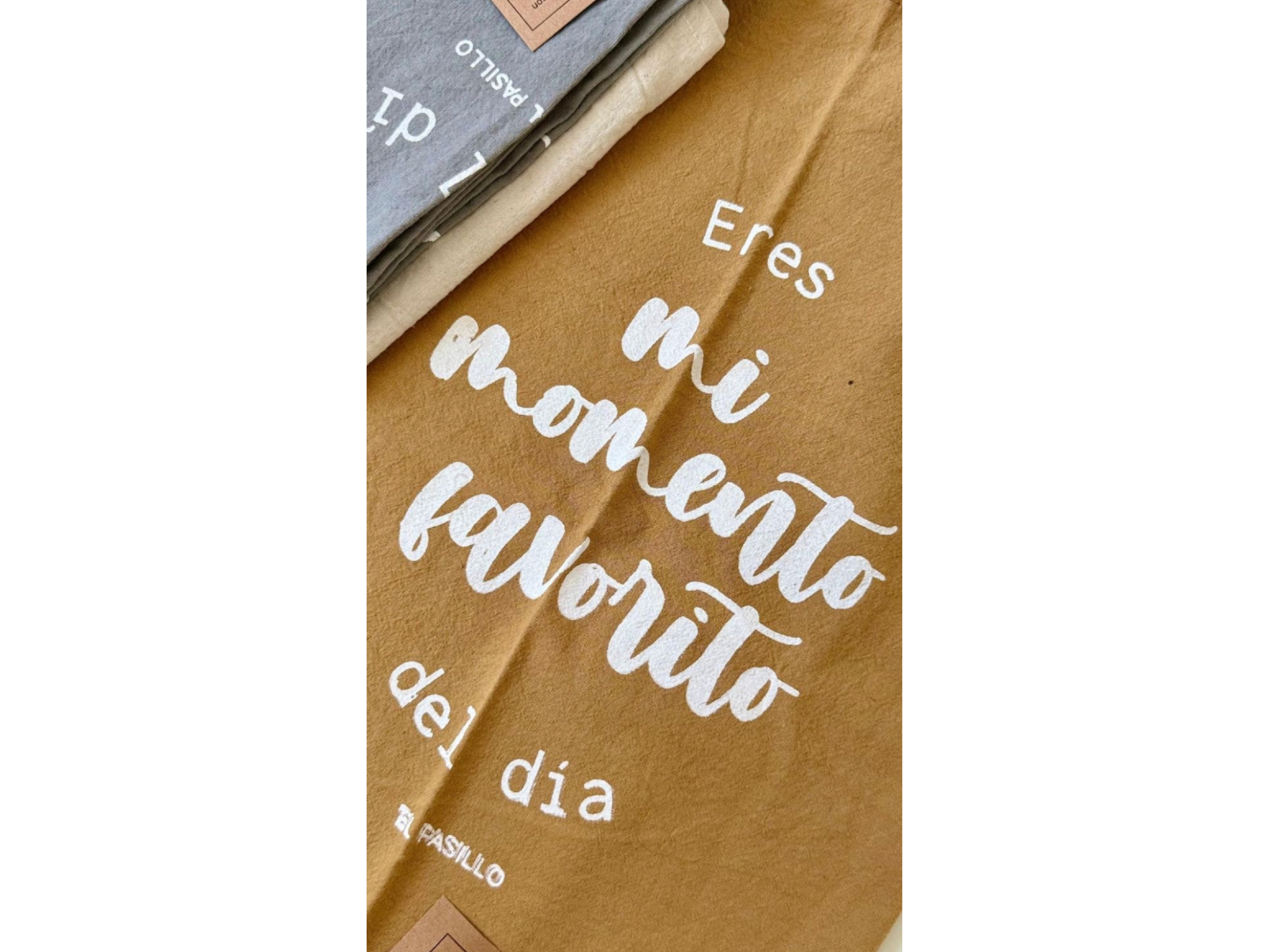 MANTEL MATERO "MOMENTO FAVORITO DEL DÍA"