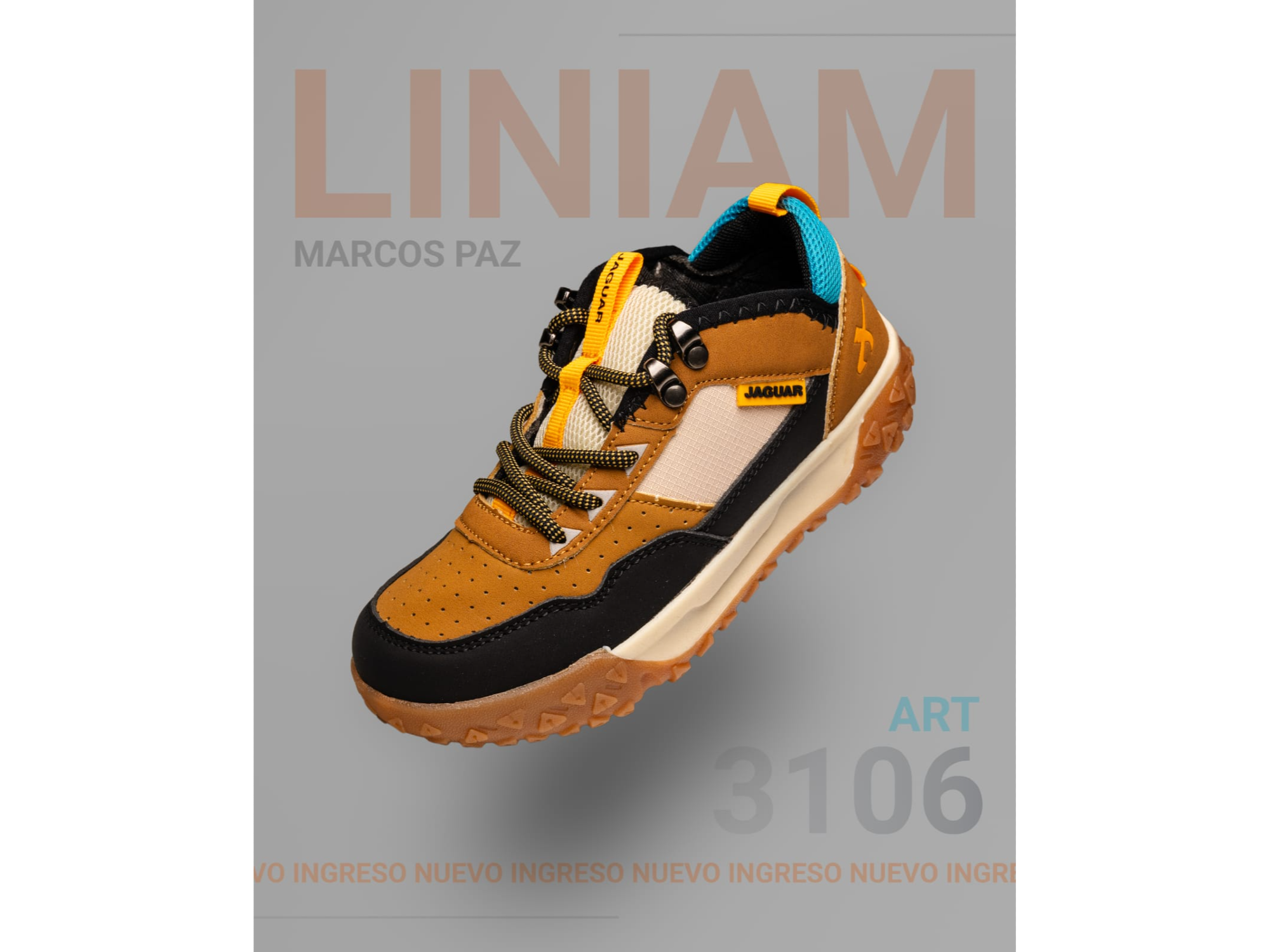 Trekking Jaguar Art. #3106 28 al 35 Camel de Liniam