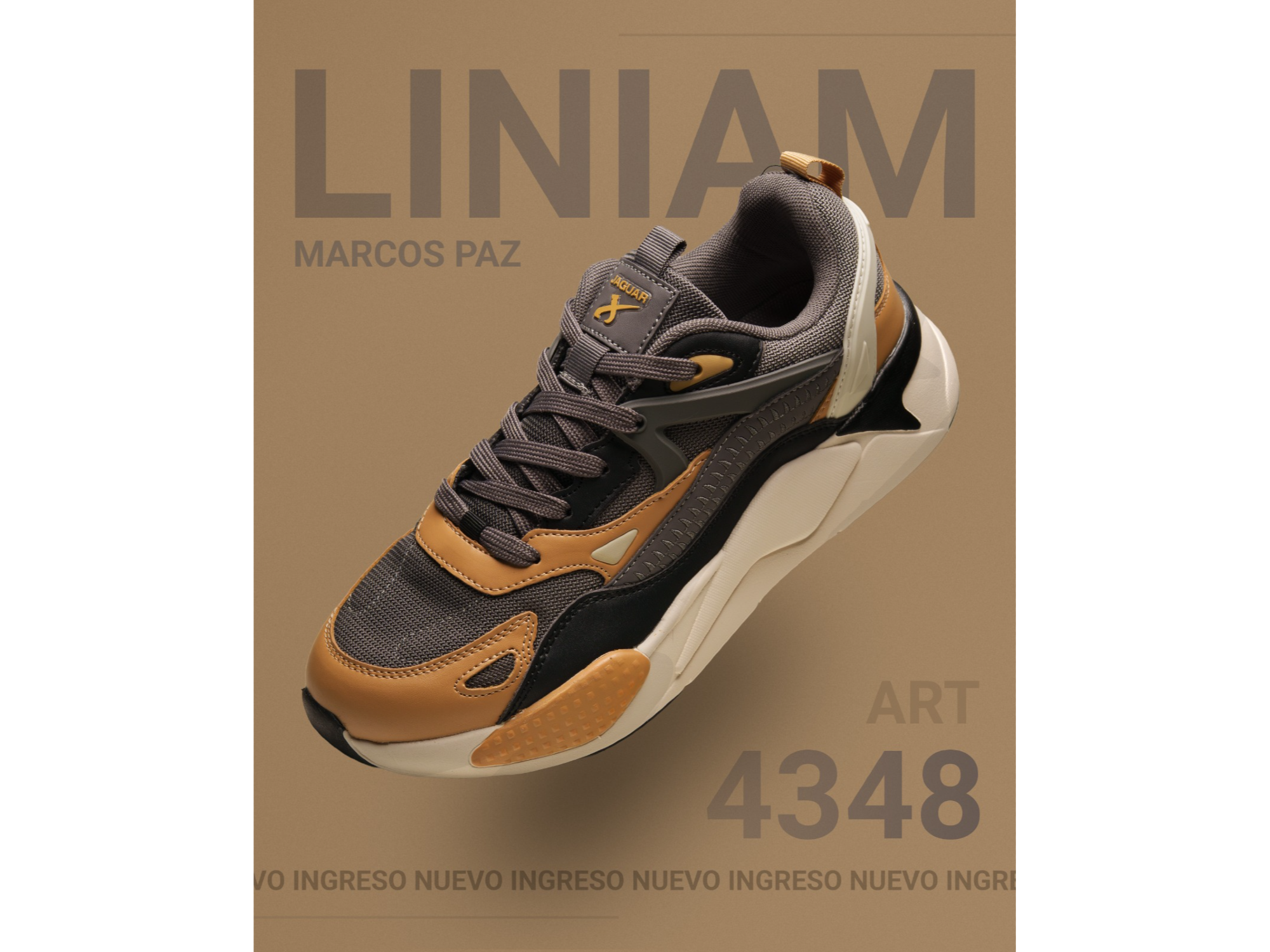 Zapatillas Jaguar Art. #4348 39 al 45