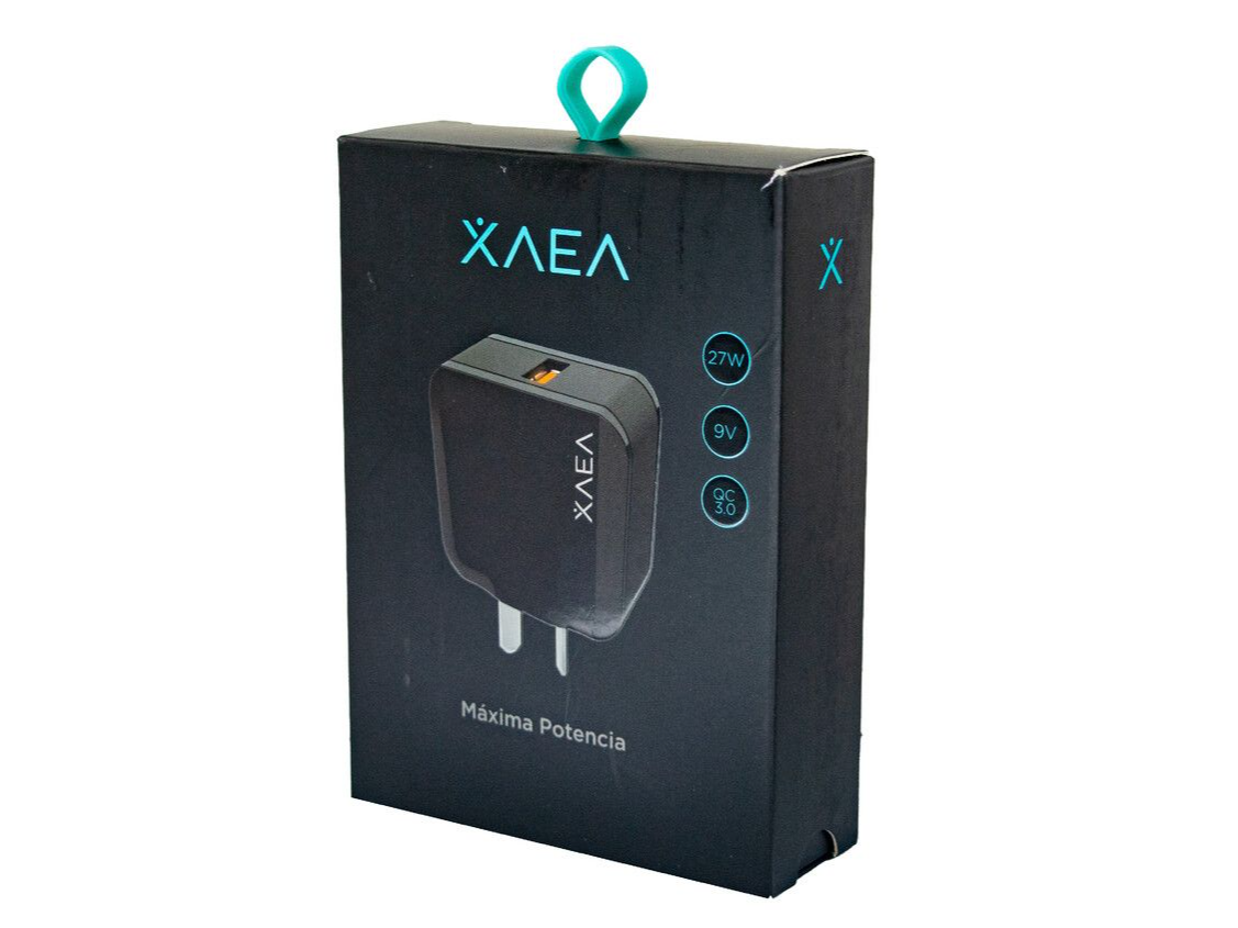 CARGADOR  XAEA MOD 10 - 9V - 27W - 1 USB + CABLE TIPO C