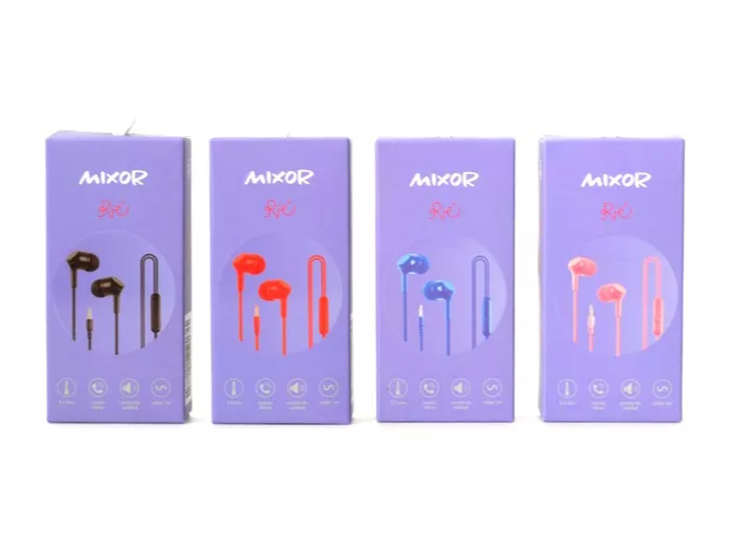 Auriculares Manos Libres Mixor Rie