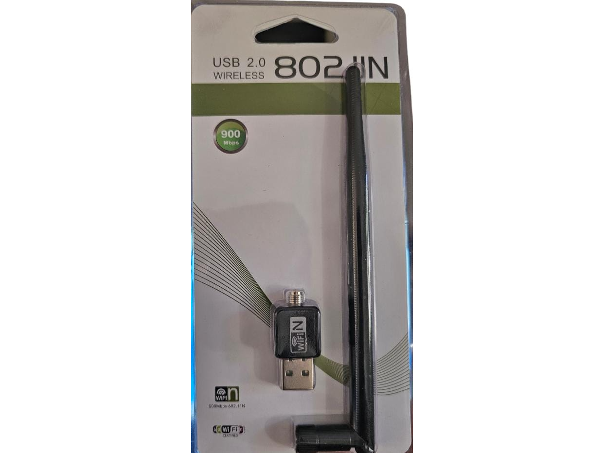 Adaptador de wifi  inalámbrico NE-TEK USB 802.11N Wi-Fi con antena