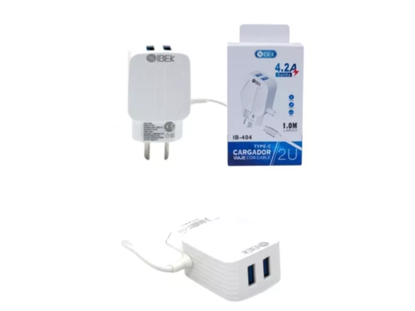 APCAR4  CARGADOR APRO 4.2 TIPO C 2USB