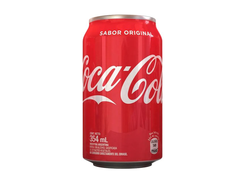 COCA COLA LATA X 354