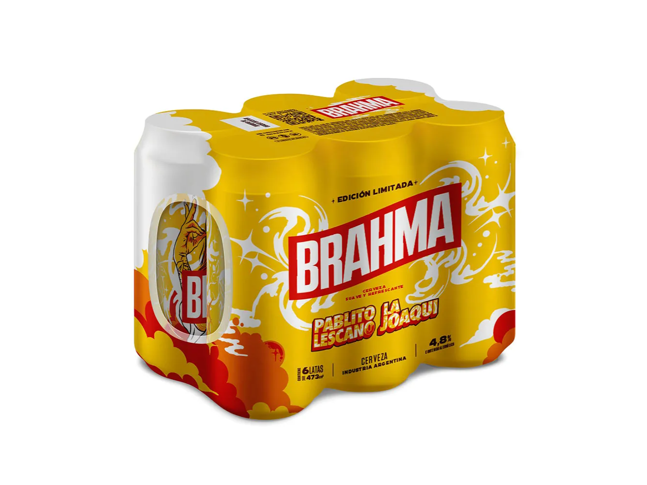 PROMO BRAHMA SIX PACK x 473 cc.