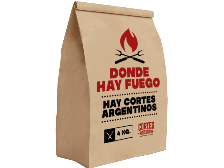 BOLSA DE LEÑA 4 KG de Cortes Argentinos - Jesús María