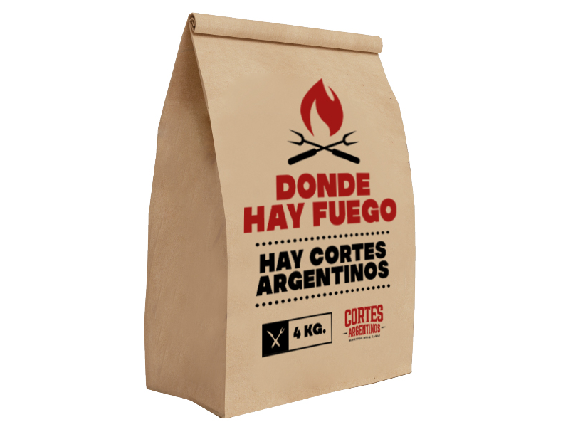 BOLSA DE CARBÓN 3 KG